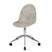 Contemporary chair ETERNITYindoorwoodenaluminum base