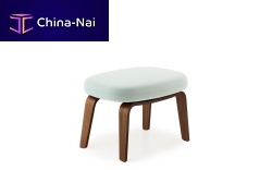 Contemporary footstool ERAfabricleatherhome