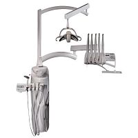 Ambidextrous dental unit Scoutwith hygiene systemwith delivery systemwith light