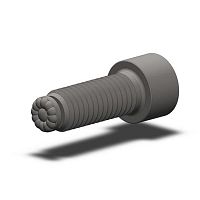 Thrust screw TSH-0375-FC-35URcylindrical headhex socketsteel