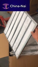 Air filter SIIC-SFMP seriespocketsynthetic fibergalvanised steel