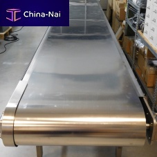 Smooth conveyor belt stainless steelsmoothtoothed