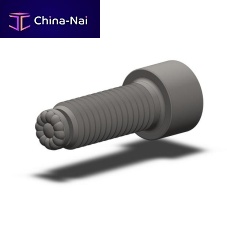 Thrust screw TSH-0375-FC-35URcylindrical headhex socketsteel