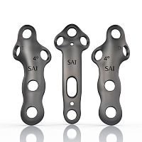 Metatarsophalangeal joint arthrodesis plate 32 serieslockingmetallic