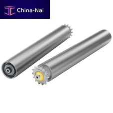 Driven conveyor roller stainless steel