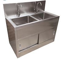 2-station surgical sink FY-068-2stainless steel
