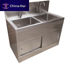 2-station surgical sink FY-068-2stainless steel