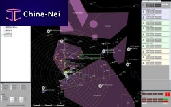 Airport flight information display system ASRIS