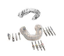 Dental restoration instrument kit dental implant surgery