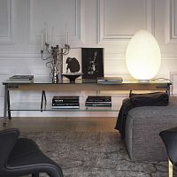 Table lamp UOVO MEDIUMblown glasscontemporarycorded