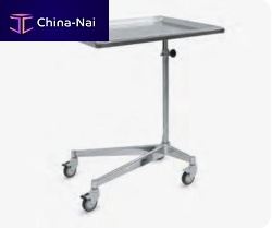 Stainless steel instrument table SERV