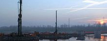 Continuous flight auger-bored pile CFAconcrete