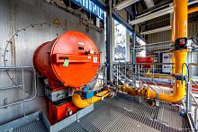 Monobloc burner LNTA pilotnatural gaslight fuel oil