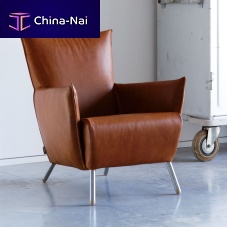 Contemporary armchair CHEOleather