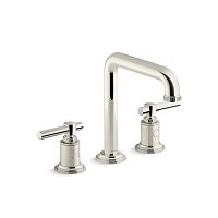Bathroom sink double-handle mixer tap P21247-LV-SNwall-mountedbrassbathroom