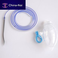 Wound drainage set graduated