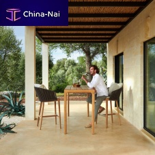 Contemporary bar chair MOODoutdoorTricord®polyolefin