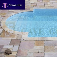 Stone swimming pool coping GONTERO
