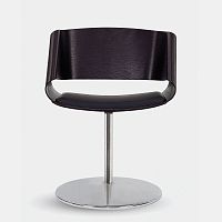 Contemporary chair NASTROindooroakmolded plywood