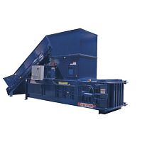 Horizontal baling press Full Ejecttop-loadingchannelfor paper