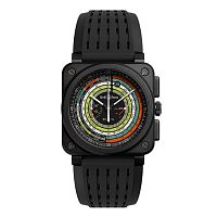 Aviator watch BR 03-94 MULTIMETERchronographself-winding