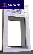Expanded polystyrene roll-up shutter lintel SHUTTER BOXinsulatingwater retentionfor blinds