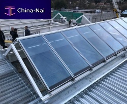 Fixed glass roof mobilealuminumaluminum frame