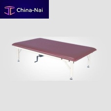 Mechanical Bobath table AM-642with adjustable height backrest1-section