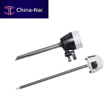 Laparoscopic trocar WZDT-A-/5/10/12/15shielded bladewith insufflation tapwith sleeve