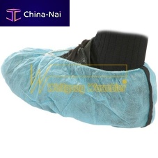 Work overshoes bluedisposablenon-woven