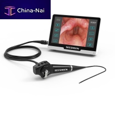 Pediatric video laryngoscope EN-1039with integrated video monitor