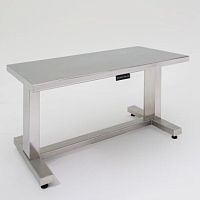 Stainless steel working table BioSafe®laboratory