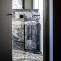Free-standing washbasin DORICmarblehandmadewithout hole