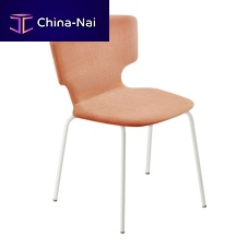 Contemporary chair ENNA / 52Aindoorfabricleather