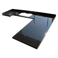 Marble countertop BLACK GALAXYkitchenblackhigh-gloss
