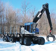 Forestry forwarder 300 hp | TF series