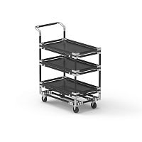 Transport trolley Basis trolleymetalwith swivel casters