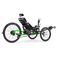 Crank-propelled recumbent trike ADVENTURE HDadultaluminumblue