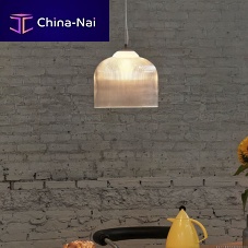 Pendant lamp Ayla powder-coated steelglasscontemporary