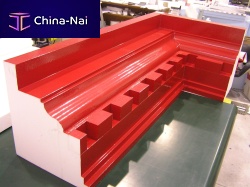 Polystyrene formwork block cornice