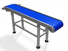 Conveyor for the food industry belthorizontalstraight