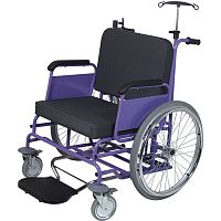 Manual wheelchair H517bariatricoutdoorindoor