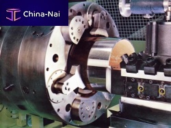Power chuck UASA II-ARF 3+3 BIG THRU-BORE6-jawself-centeringfloating