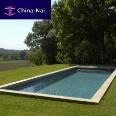 Natural stone swimming pool coping AUBEROCHE BOURIANE - RUSTIQUEcorner