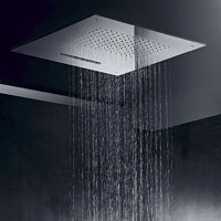 Recessed ceiling shower head PIA16Gsquarerainwaterfall