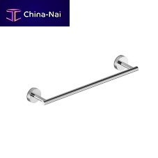 1-bar towel rack 602-30wall-mountedmetalsatin