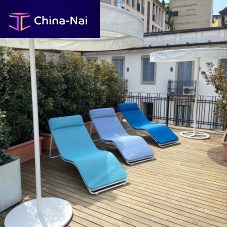 Contemporary sun lounger Syrafabricaluminumwaterproof