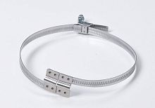 Stainless steel hose clamp DOPPIO PONTE W2worm-driveband