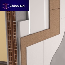 Thermal-acoustic insulation WOODGIPSacousticwood fiberpanel
