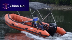 Inflatable boat Bimini top cockpitpolyesterrigid